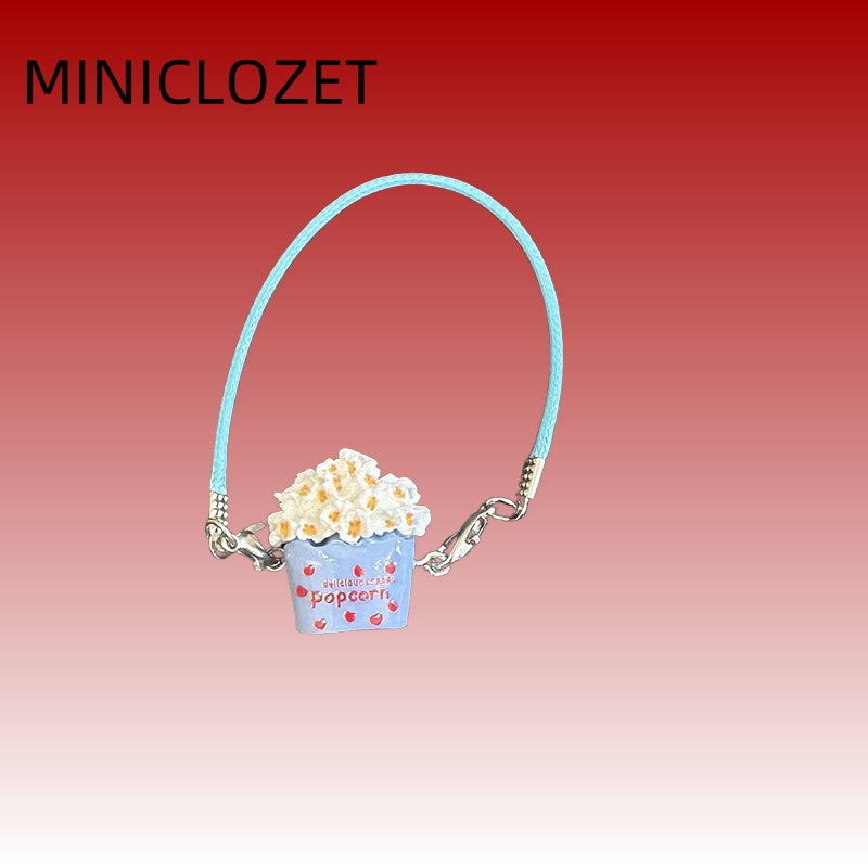 Popcorn Keychains & Doll Popcorn Backpacks - Multiple Colors Available