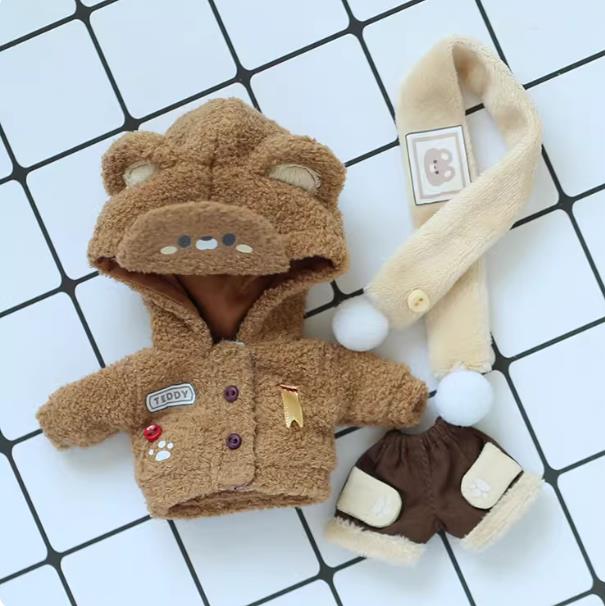 Doll Clothes, 3-Piece Set, P9 Body Clothes, 1/12 Scale BJD Sweater Outfits