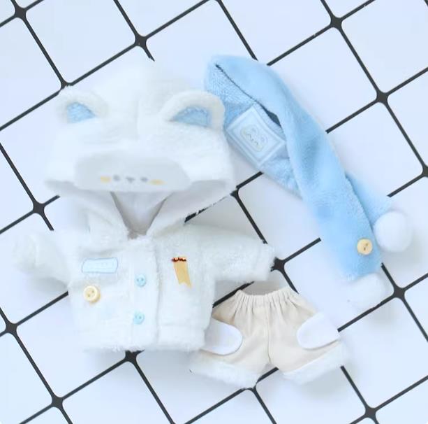 Doll Clothes, 3-Piece Set, P9 Body Clothes, 1/12 Scale BJD Sweater Outfits