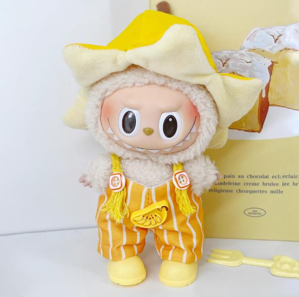 15cm Cotton Doll Clothes Set, Doll Apparel, Vinyl Doll Replacement Costume Set