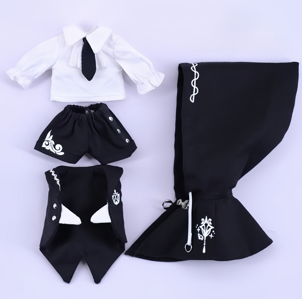 Doll Clothes 1/12 BJD European-Style Prince Outfit Compatible Styling