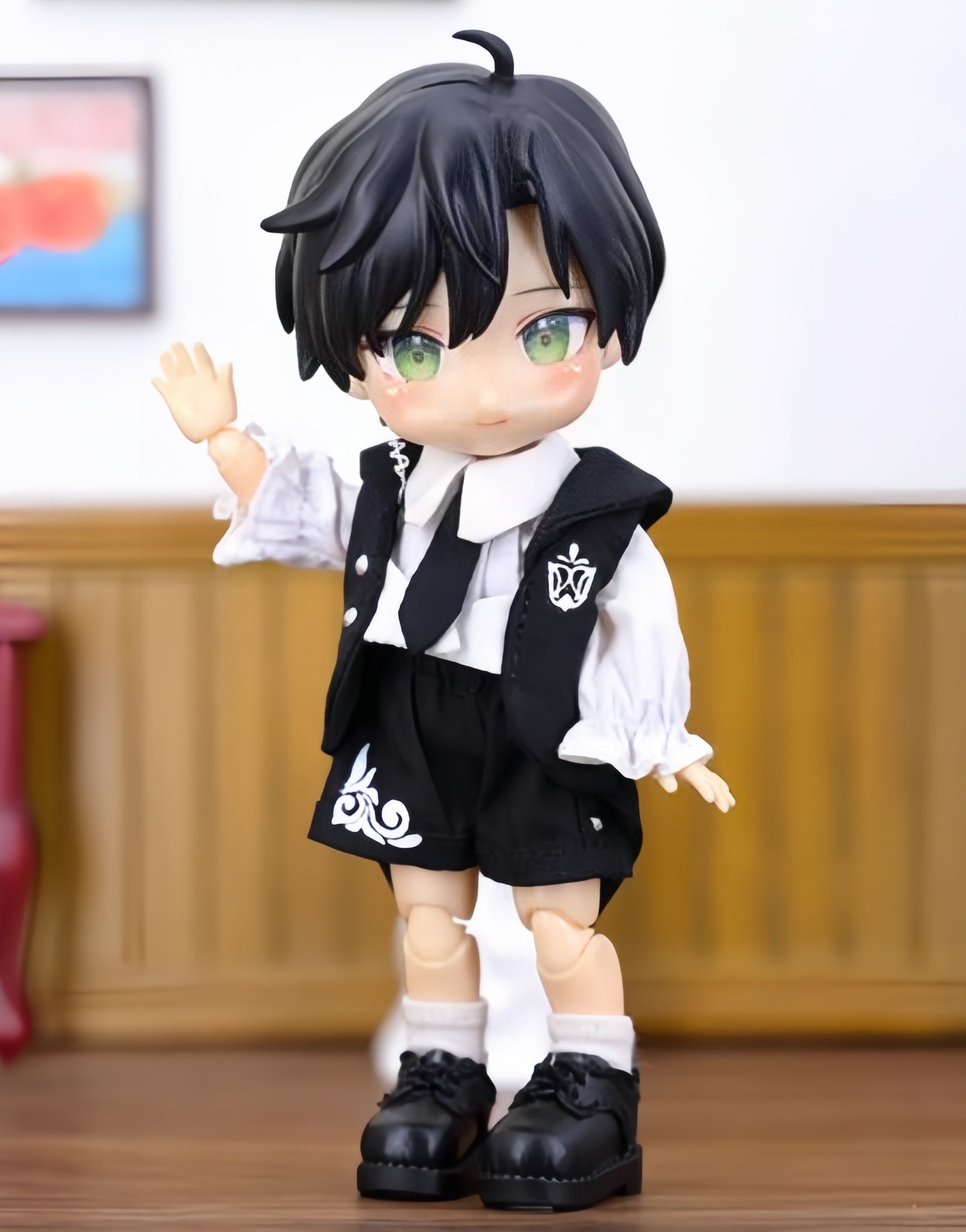 Doll Clothes 1/12 BJD European-Style Prince Outfit Compatible Styling