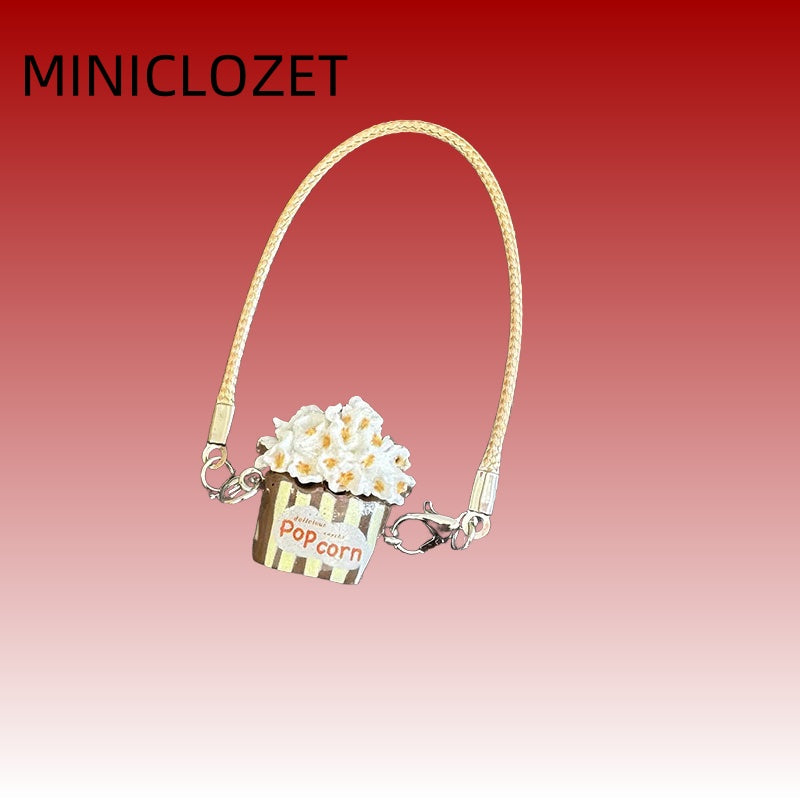 Popcorn Keychains & Doll Popcorn Backpacks - Multiple Colors Available