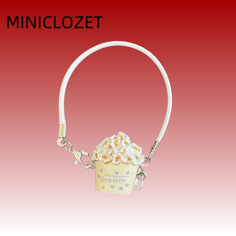 Popcorn Keychains & Doll Popcorn Backpacks - Multiple Colors Available