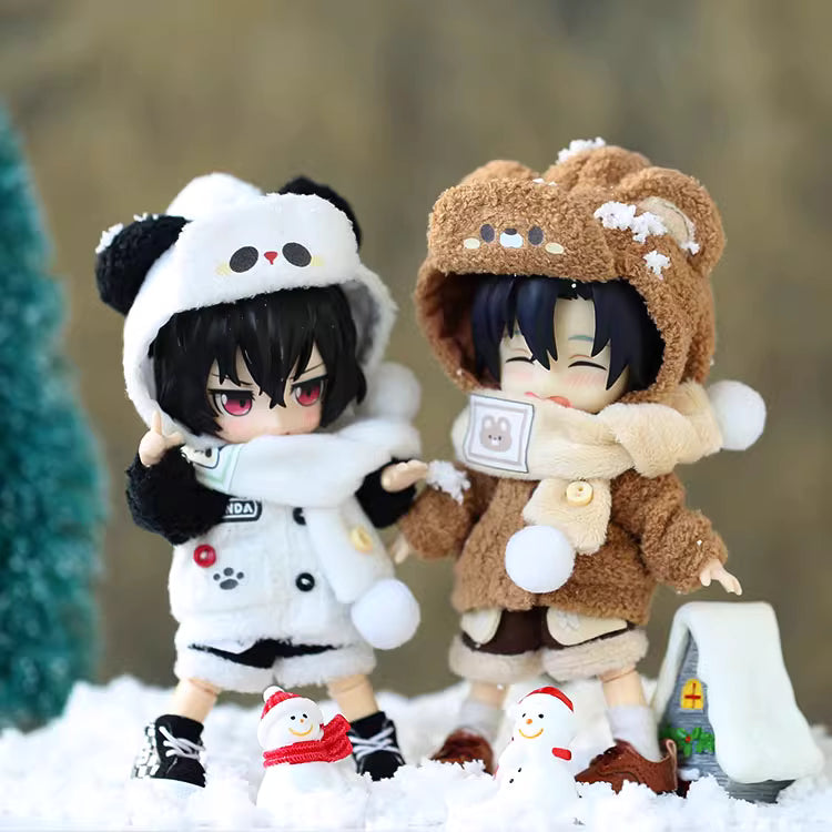 Doll Clothes, 3-Piece Set, P9 Body Clothes, 1/12 Scale BJD Sweater Outfits