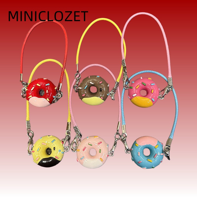 Donut Keychains, Doll Pet Keychains & Donut Bags
