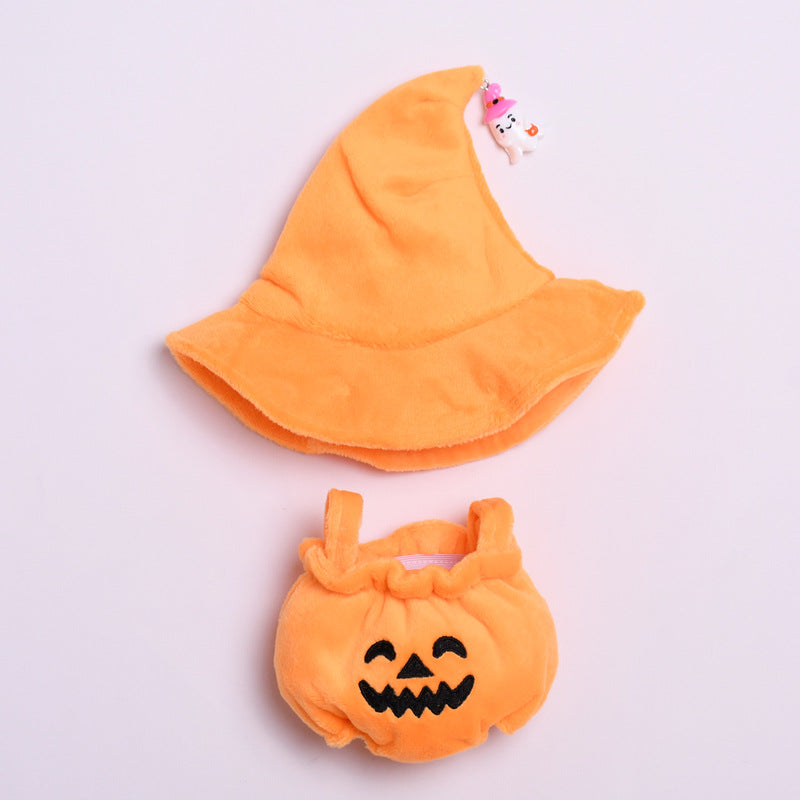 Doll Clothing For 15-17cm Christmas & Halloween Doll Clothing 2-Piece Set (Hat & Top )