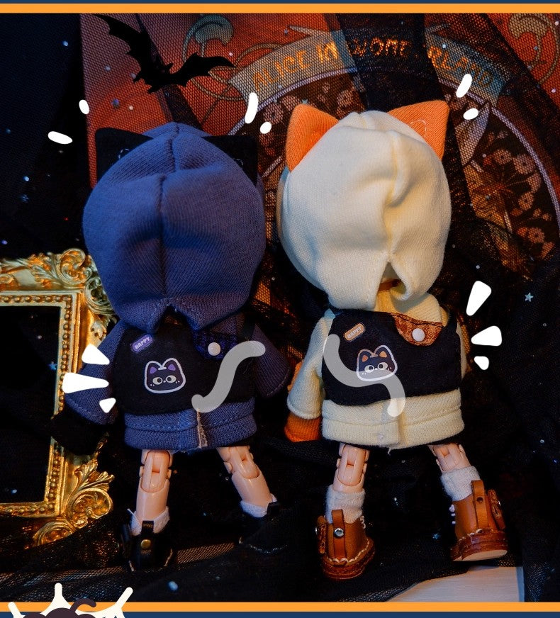 Halloween Series Outfit for OB11 Dolls - 15cm Doll Clothes 1/12 BJD Outfit