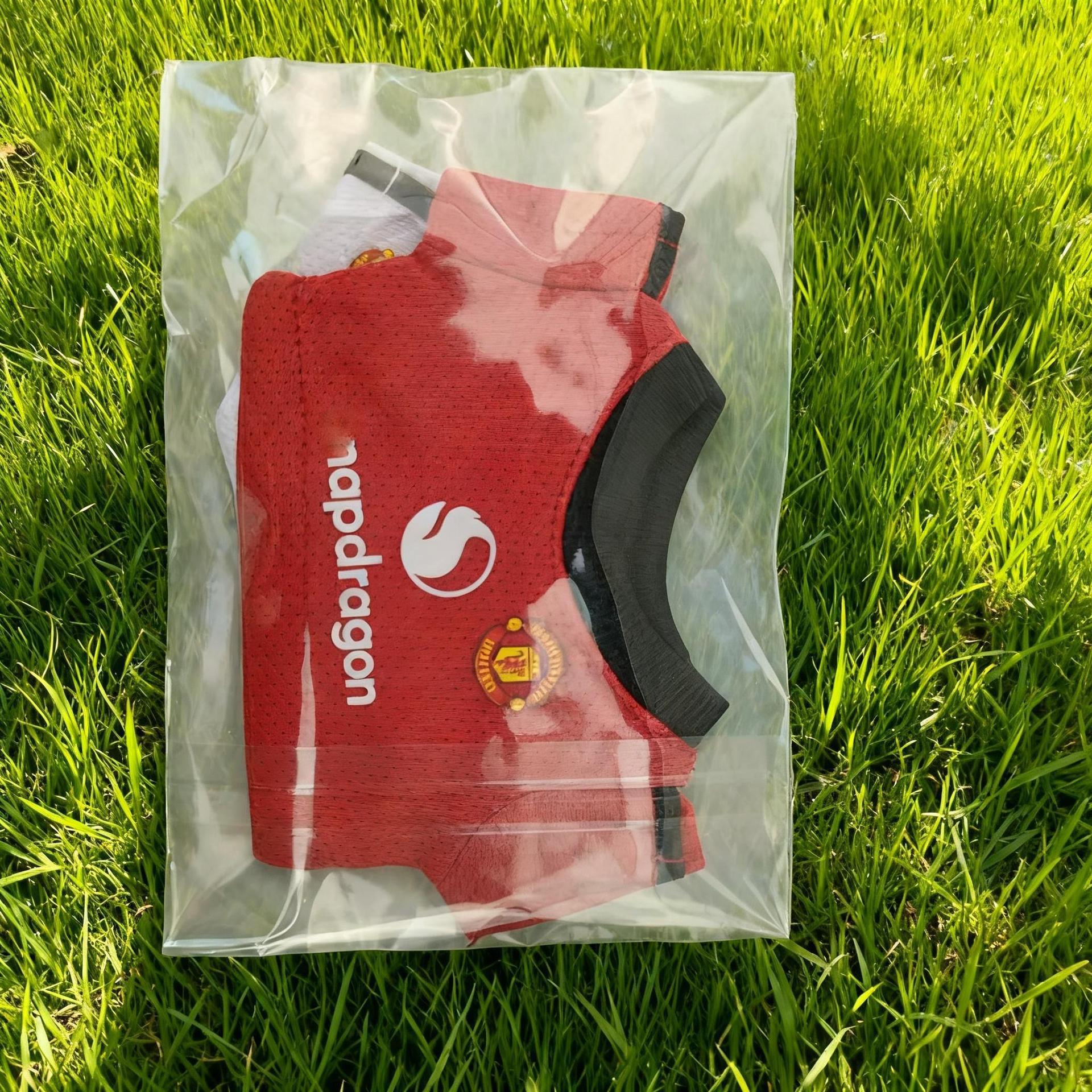 Hot Sale Football Style Doll Outfit Set, Manchester City Jersey & Shorts Two-Piece, Sporty Trendy Doll Clothing