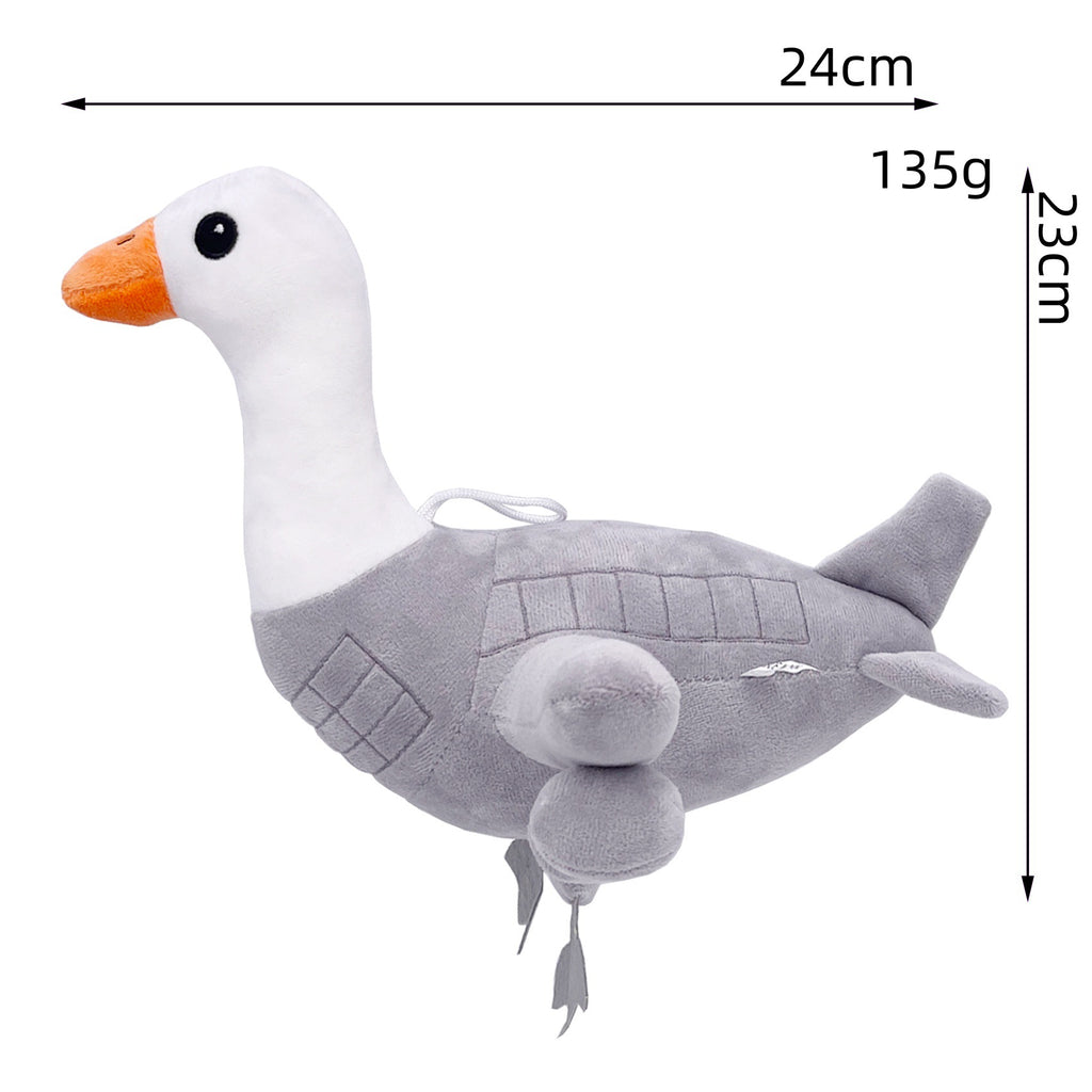 Shan Hai Jing Weirdcore Goose-Plane Plush - Unique Mythical Creature Stuffed Toy, 23cm Fantasy Beast Plushie for Mythology Fans & Collectors