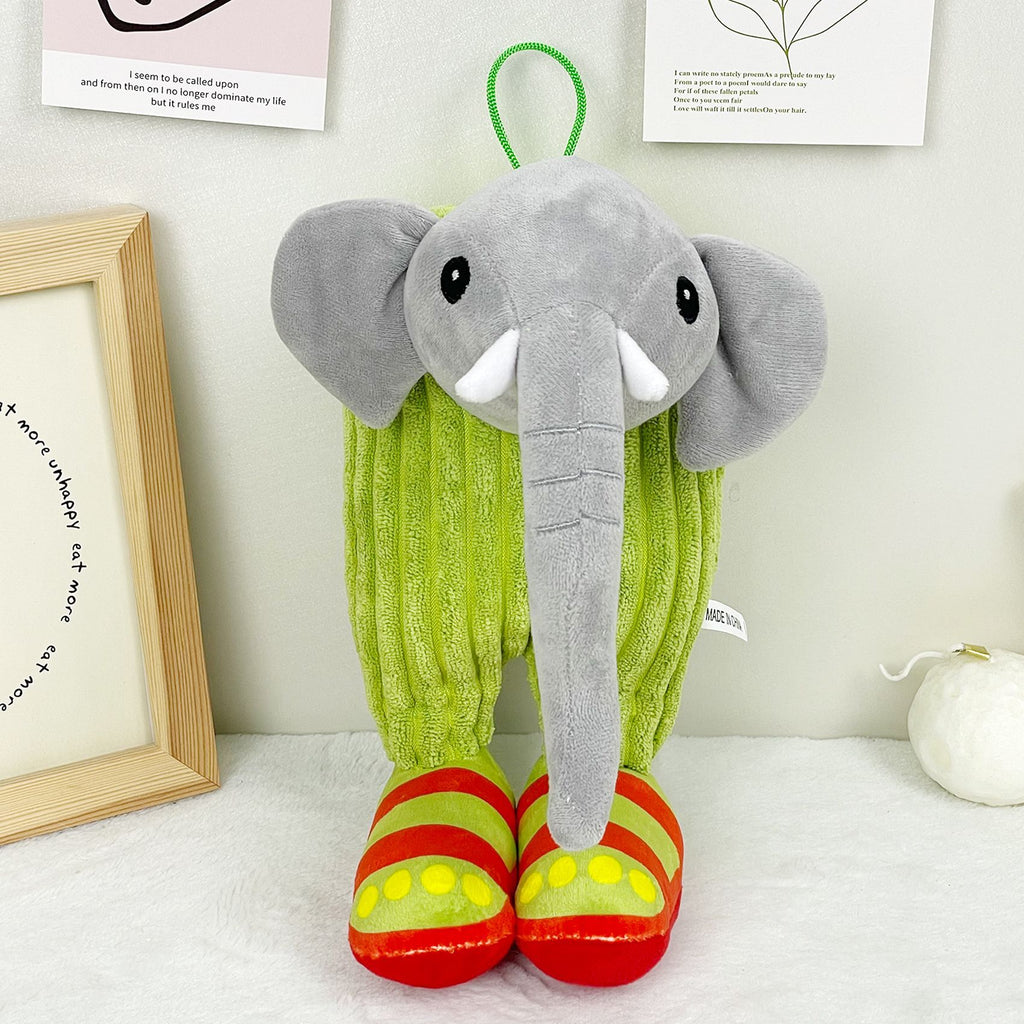 Weirdcore Mythical Elephant-Cactus Plush - Shan Hai Jing Fantasy Creature Stuffed Toy, 158g Soft Plushie with Unique Design for Collection & Gift
