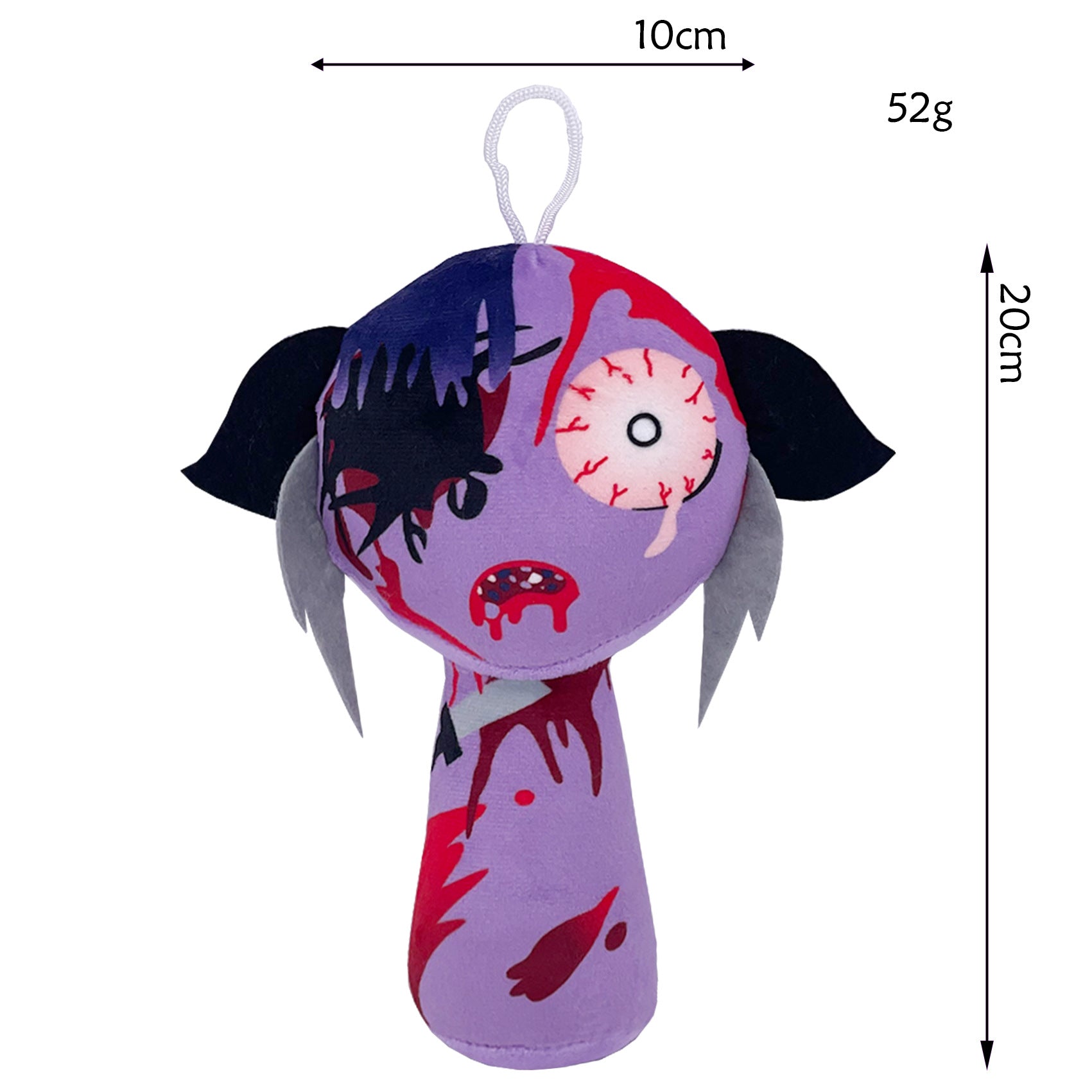 Sprunki Plush - New Incredibox (Rhythm Box) Game Peripheral Purple Horror Monster Soft Stuffed Toy