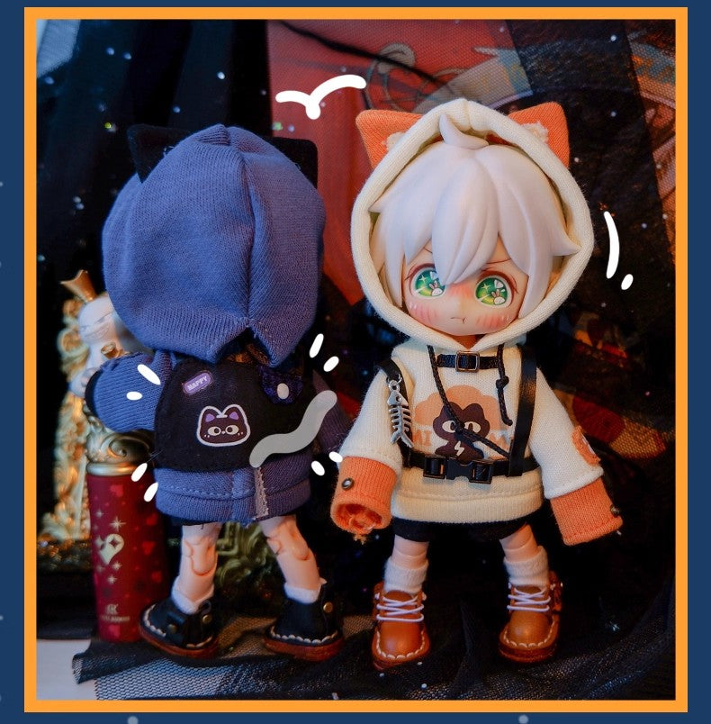 Halloween Series Outfit for OB11 Dolls - 15cm Doll Clothes 1/12 BJD Outfit