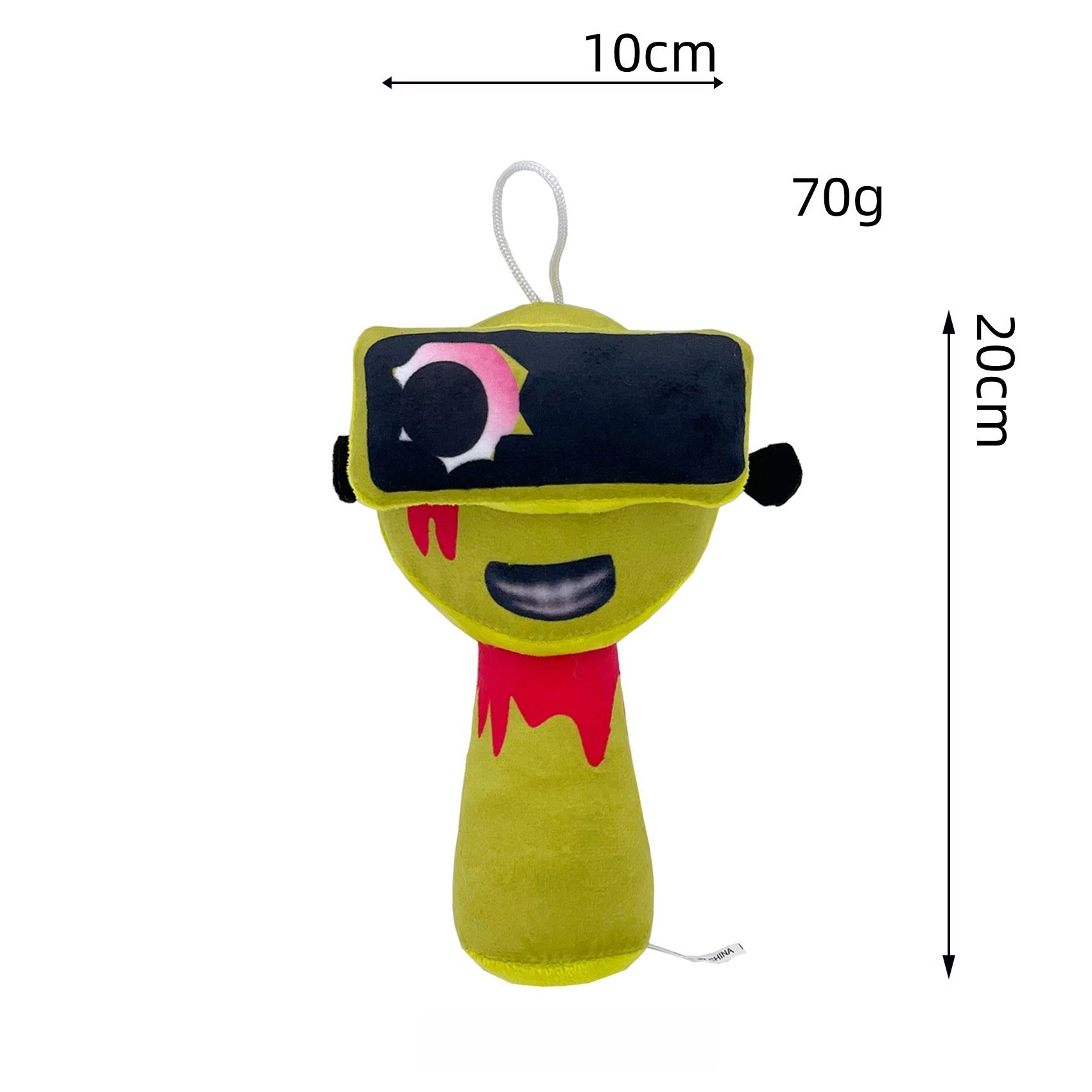 Sprunki Plush - New Incredibox (Rhythm Box) Game Peripheral Yellow VR Horror Monster Soft Stuffed Toy