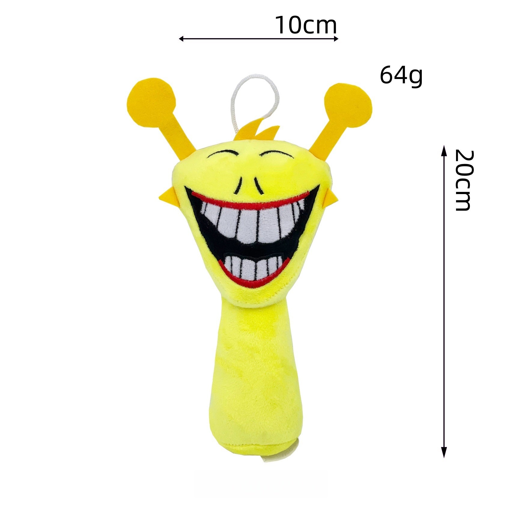 Sprunki Plush - New Incredibox (Rhythm Box) Game Peripheral Yellow Grin Monster Soft Stuffed Toy