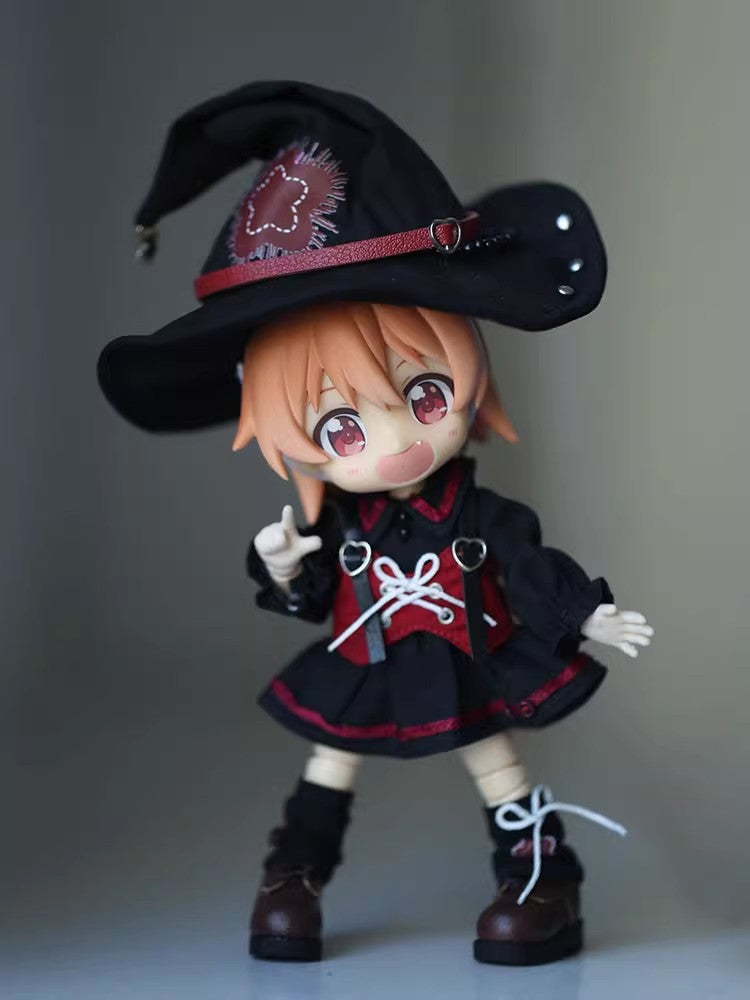 OB11 Doll Clothes, 1/12 Scale BJD Fantasy Magician Outfit Set, Doll Replacement Costume Set