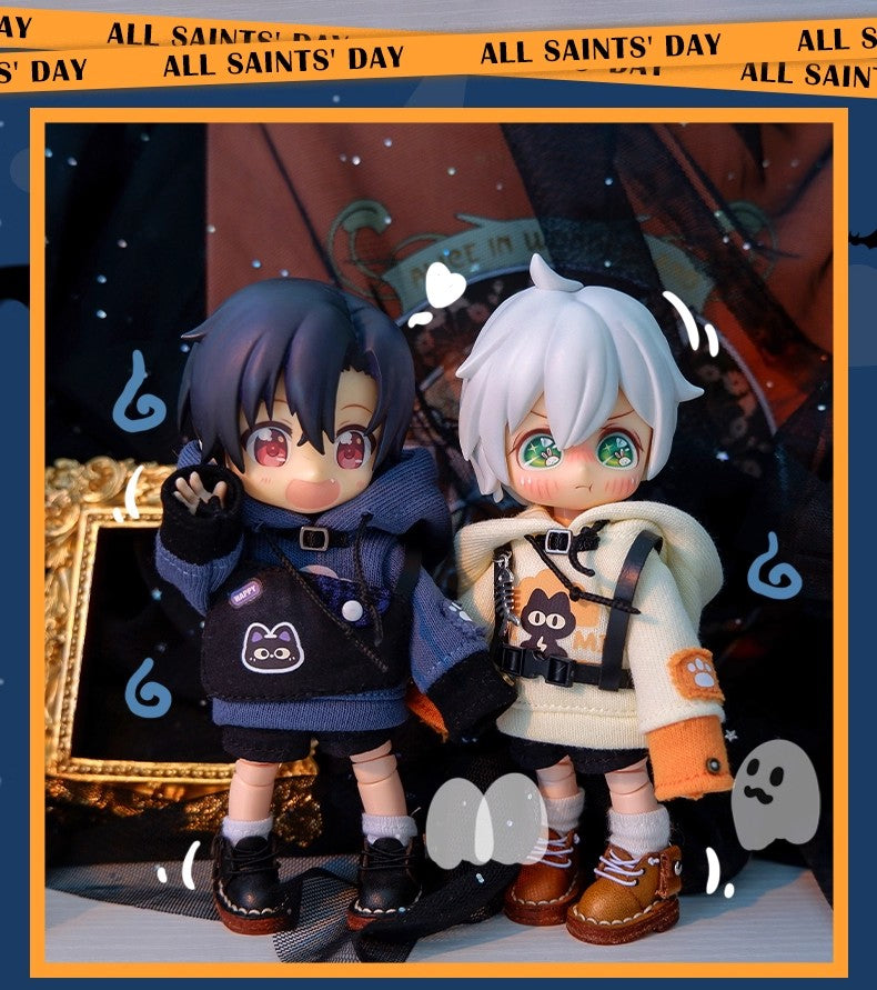 Halloween Series Outfit for OB11 Dolls - 15cm Doll Clothes 1/12 BJD Outfit