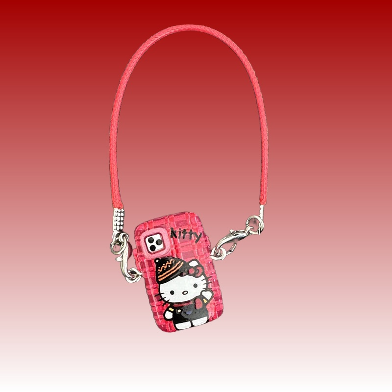 Mini Doll Red Phones, Available in Multiple Colors and Patterns