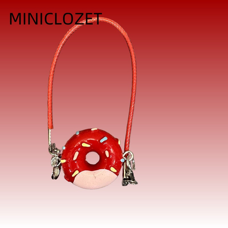 Donut Keychains, Doll Pet Keychains & Donut Bags