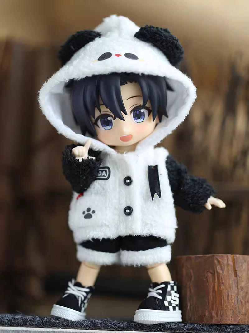 Doll Clothes, 3-Piece Set, P9 Body Clothes, 1/12 Scale BJD Sweater Outfits